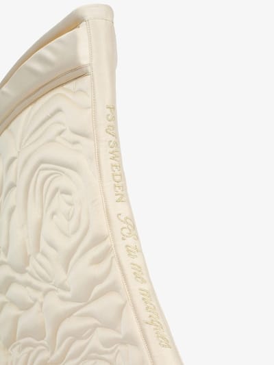 PS of Sweden SS25 Dekje Rose Quilt Vanille Beige-Lente-Volledig
