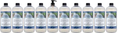 Shampoo Zen Moment - 1 liter (transparant) - 10 Stuks - met pomp - Voordeelverpakking - Haarverzorging