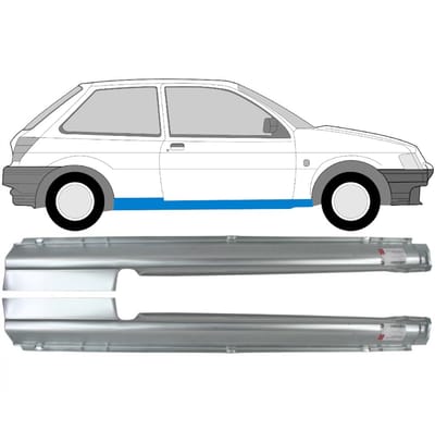 Volledige dorpel voor Ford Fiesta 1989-1995 / Links + Rechts / Set