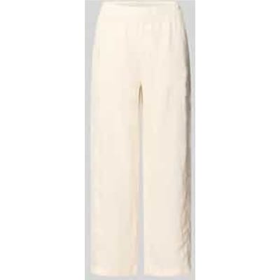 Linnen broek in verkorte pasvorm model 'myha linen'