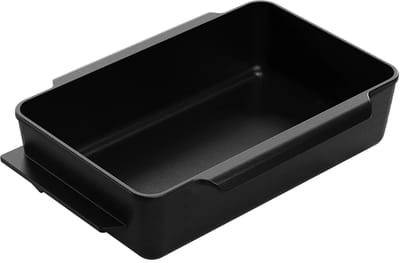 AMT Gastroguss Braadslede 38 x 24 cm hoogte 9 cm 7 liter universele uitvoering LOTAN® antiaanbaklaag geschikt voor alle warmtebronnen behalve inductie