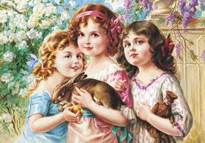 Castorland puzzel The Three Graces - 500 stukjes legpuzzel.