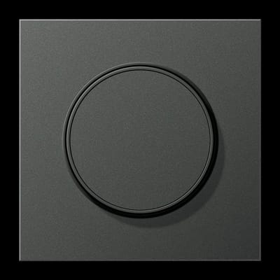 JUNG afdekking voor draaidimmer - LS range antraciet (AL1740AN)