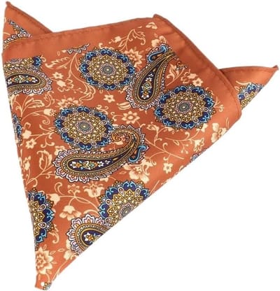 Herendekje - Zakdoek Pakket - Netjes Voor De Dag - Bloemenprint Design - 28x28cm - Veelzijdig