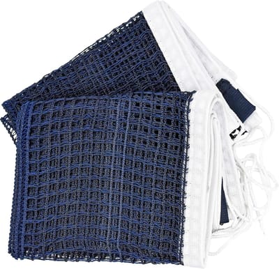 Tafeltennis Net - Ping Pong Net - Buiten Sport - Duurzaam Polyester Materiaal - 183 x 15 cm - Donkerblauw