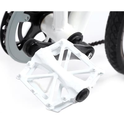 2 x Lichtgewicht Stabiele Platte Fiets Aluminium Racefiets Lager Pedalen(wit) white
