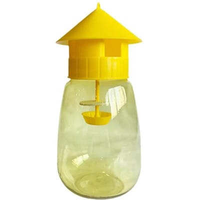 Plastic Fruitvliegenval Killer Drosophila Val Anti Vlieg Fruitvliegen Killer Vanger Boomgaard Insectenval Ongediertebestrijding Vliegenbijenval geel