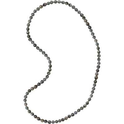 Tahitiparel Ketting Rank rand 8-9mm