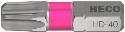 Heco - Drive-Bits - Torx 40 - 25mm Blister verpakking 2 stuks