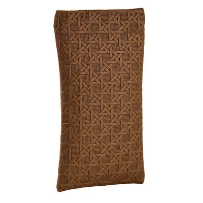 Luxe Design Brillenkoker I Bril Etui I Bril Hoesje I Brillendoos I Zonnebrilhouder I PU Leer I Automatische Sluiting I Universeel I Bruin