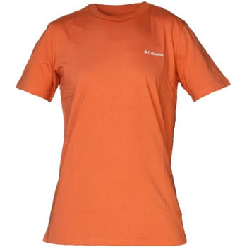 Columbia Rapid Ridge Back Graphic Tee II, Mannen, Oranje, T-shirt, maat: M