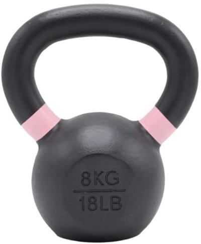 Gietijzeren kettlebell 8KG - DumbbellDump