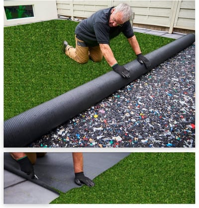 Weerbestendig Kunstgras voor Buiten, Waterdoorlatend en Onderhoudsvriendelijk, Groen Grastapijt, Ideaal voor Balkon en Tuin, 200 cm Breed