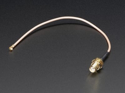 SMA to uFL/u.FL/IPX/IPEX RF Adapter Cable Adafruit 851