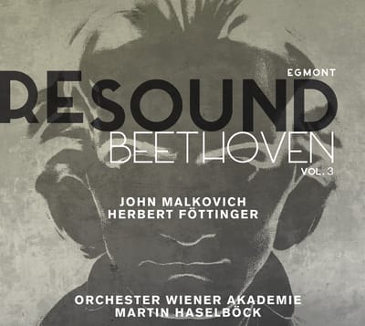 John Malkovich, Herbert Föttinger, Orchester Wiener Akademie, Martin Haselböck - Beethoven: Egmont (2 CD)