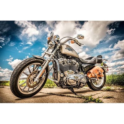 5D DIY Diamond schilderij  Motorfiets  3D borduren kruissteek 5D decor Gif 40X50CM
