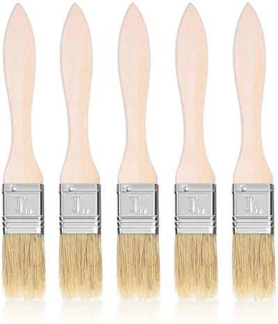 Kwasten van hout, borstelkwast, bestand tegen hoge temperatuur, gebak, voor barbecue, olie