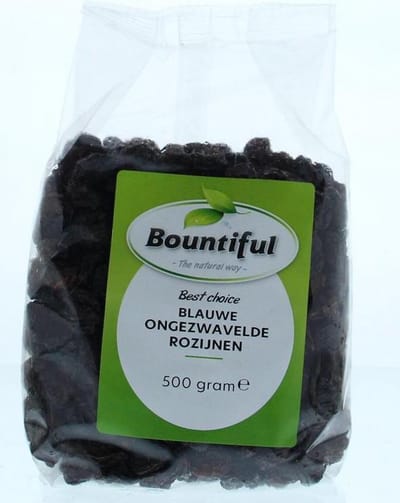 Bountiful rozijnen 500 gr