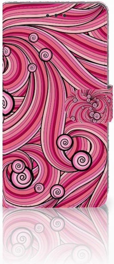 Apple iPhone Xs Max Hoesje Swirl Pink