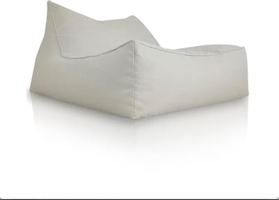 Enorme zitzak - Beanbag voor 2 - Buiten relaxen - Waterbestendige stof - XXL formaat - Beige