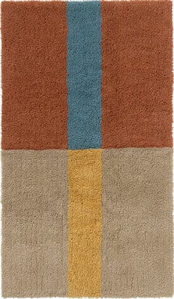 Lorena Canals Chroma Stripes Cinnamon - 80 x 140 cm