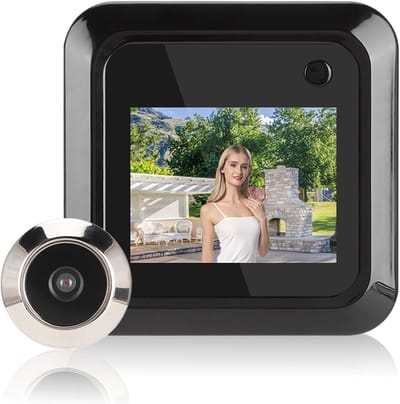 Digitale Kijker met 95° Groothoekcamera en 2.4 Inch TFT LCD Scherm voor Thuisbeveiliging en Deurbel Functie