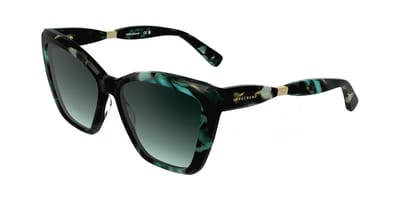 Longchamp LO803S Petrol havana 57/15/140 WOMAN Zonnebrillen
