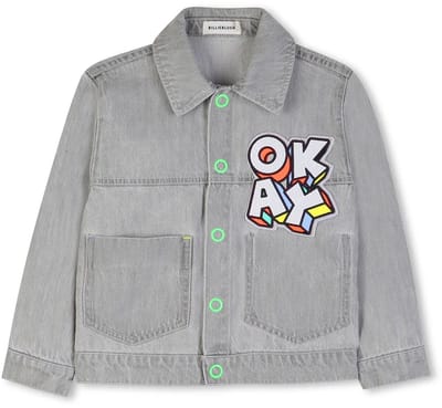 Billieblush U22120 Jas Grijs 10 Years Jongen