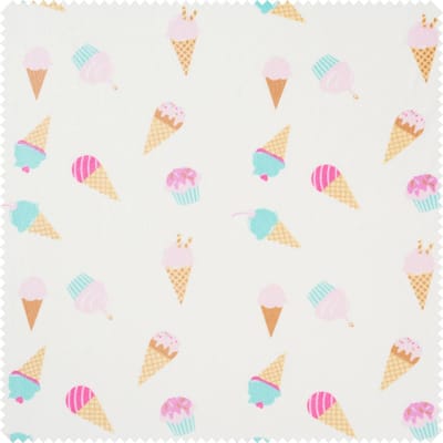 Polyester jersey chilly print "Ice Cream"