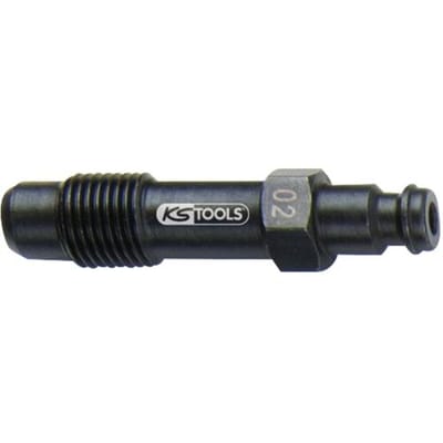 KS Tools 150.3663 Gloeibougieadapter, M12x1,25 met buitenschroefdraad, lengte 55 mm