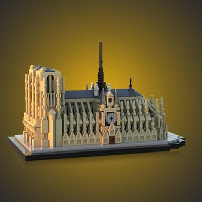 MOC Beroemde Kathedraal van Santa Maria del Fiore Bouwsteen Set Iconische Kerk Straat Architectuur Assembleer Speelgoed Kinderen Cadeaus PDF Instruction