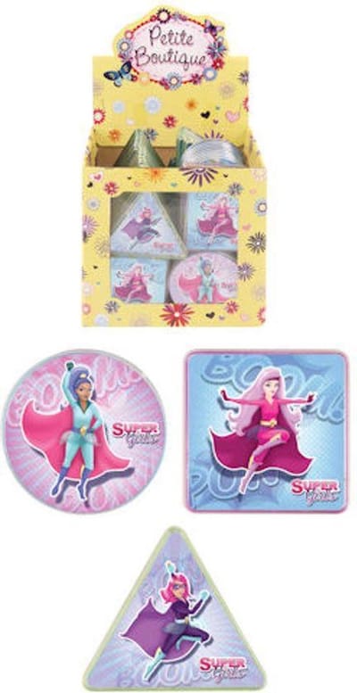 96 Stuks - Geduld Spelletjes - Model Super Girls - In Traktatiebox - Uitdeelcadeautjes - Uitdeel Traktatie voor kinderen - Meisjes