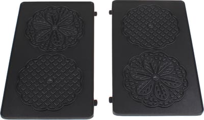 Tefal XA800712 Snack Collection - Bloemvormige wafelplaten