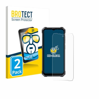 BROTECT - Screenprotector voor Blackview BL7000 - Folie Beschermfolie transparant 2 Stuks