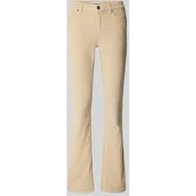 Only Broek Onlmary-global Mid Cord Flared Pnt 15304256 Oatmeal Dames Maat - W40 X L32