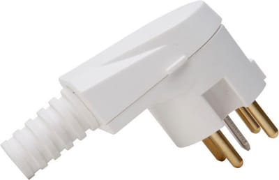 KOPP Perilex haakse stekker, 16A, 400/230V | WIT