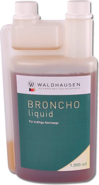 Waldhausen Broncho Vloeistof 1 ltr versterkt de luchtwegen