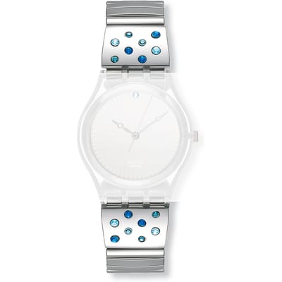 Swatch Plastic - Originals Medium (34mm) /Access/Solar/Musicall/Stop - G/SK/SL/SR/SS/SO28 AGE158A GE158 Sparkling Day Large band