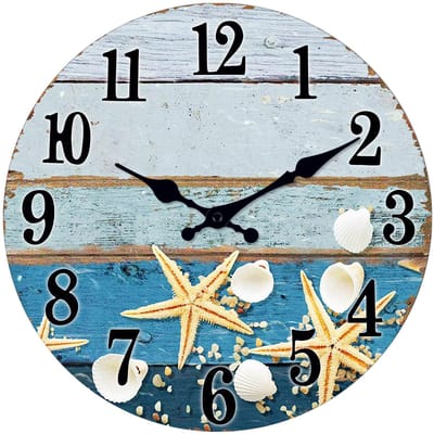 Hoge Kwaliteit Vintage Hoge Kwaliteit Zeester Hoge Kwaliteit Schelp Hoge Kwaliteit Hout Hoge Kwaliteit Plank Hoge Kwaliteit Textuur Hoge Kwaliteit Patroon (as the picture,10 Inches)
