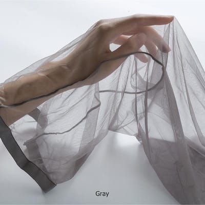 0.1D Ultra-Dunne Naadloze Transparante Pantyhose Sexy Dames Zomerkousen Nylon Panty Lingerie Vrouwen Kousen 150-172cm gray