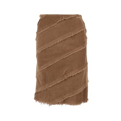 Moschino jeansrok van corduroy keperstof - jaren '10
