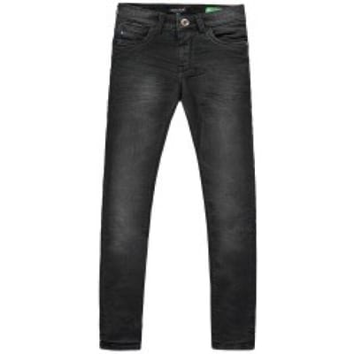Cars Jeans Jongens Jog Jeans BURGO slim fit - Black Used - Maat 92