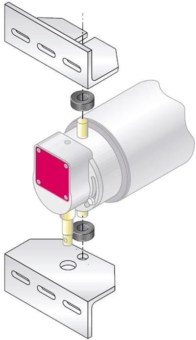 Motorsteun set tbv Simu T8 M (Simu T8 met noodhandbediening)