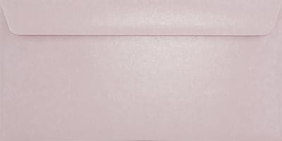 Metallic (parelmoer) roze enveloppen A4 - 110 x 220 mm - 25 stuks - HK zelfklevend met plakstrip - 125 gram - Sirio Pearl - Netuno