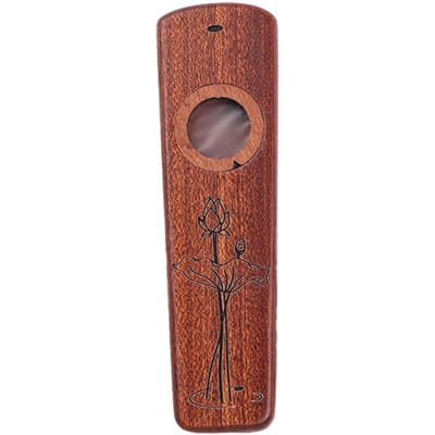 Houten Kazoo muziekinstrumenten ukelele gitaar begeleiden cadeau voor volwassen muziekbeginner interessant brown