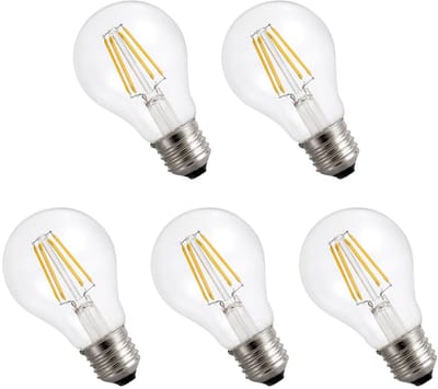 Spectrum LED Lamp E27 3.8W 230V - 806 Lumen - 3000K Warm wit - Gezellig licht - Energiezuinig - 5 stuks