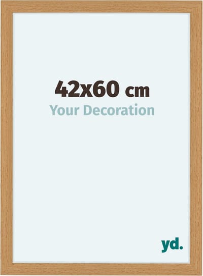 Your Decoration - Fotolijst 42x60 cm - MDF - Beuken - Como