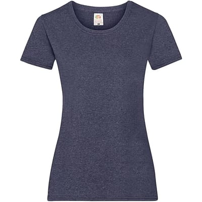 Dames-T-shirt Fruit of the Loom Valueweight