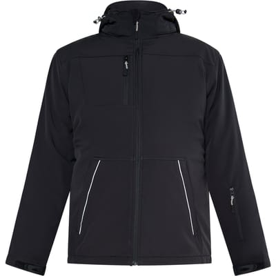 Mo softshell jas Heren zwart