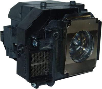 Beamerlamp geschikt voor de EPSON H391A beamer, lamp code ELPLP58 / V13H010L58. Bevat originele P-VIP lamp, prestaties gelijk aan origineel.